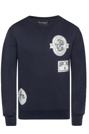 Patched sweatshirt, zdjęcie 1 Patched sweatshirt od Alexander McQueen